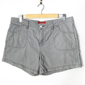 Unionbay Utility Shorts Gray Size 5 Low Rise Y2K Skater Streetwear Fit